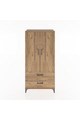 Hyperion Dolap 4 Raflı 2 Çekmeceli 2 Kapaklı 88x44x182