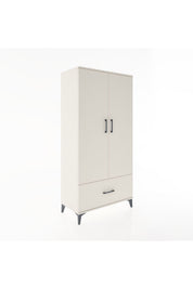 Hyperion Dolap 4 Raflı Tek Çekmeceli 2 Kapaklı 88x44x182 - S57M016V1B