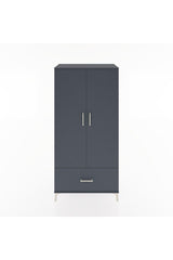 Hyperion Dolap 4 Raflı Tek Çekmeceli 2 Kapaklı 88x44x182