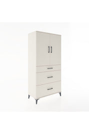 Hyperion Dolap 2 Raflı 3 Çekmeceli 2 Kapaklı 88x44x182 - S57M020V1B