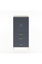 Hyperion Dolap 2 Raflı 3 Çekmeceli 2 Kapaklı 88x44x182 - S57M020V2B