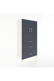 Hyperion Dolap 2 Raflı 3 Çekmeceli 2 Kapaklı 88x44x182 - S57M020V2B