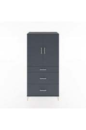 Hyperion Dolap 2 Raflı 3 Çekmeceli 2 Kapaklı 88x44x182 - S57M020V5B