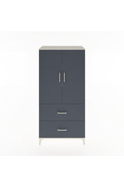 Hyperion Dolap 3 Raflı 2 Çekmeceli 2 Kapaklı 88x44x182 - S57M021V2B