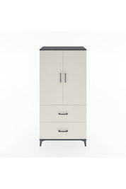 Hyperion Dolap 3 Raflı 2 Çekmeceli 2 Kapaklı 88x44x182 - S57M021V4B
