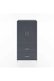 Hyperion Dolap 3 Raflı 2 Çekmeceli 2 Kapaklı 88x44x182 - S57M021V5B