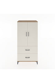 Hyperion Dolap 3 Raflı 2 Çekmeceli 2 Kapaklı 88x44x182 - S57M021V7B