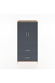 Hyperion Dolap 3 Raflı 2 Çekmeceli 2 Kapaklı 88x44x182 - S57M021V8B