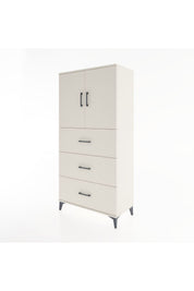 Hyperion Dolap 2 Raflı 3 Çekmeceli 2 Kapaklı 88x44x182 - S57M024V1B