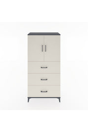 Hyperion Dolap 2 Raflı 3 Çekmeceli 2 Kapaklı 88x44x182 - S57M024V4B