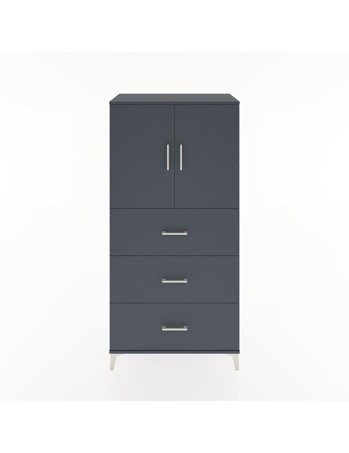 Hyperion Dolap 2 Raflı 3 Çekmeceli 2 Kapaklı 88x44x182 - S57M024V5B