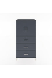 Hyperion Dolap 2 Raflı 3 Çekmeceli 2 Kapaklı 88x44x182 - S57M024V5B