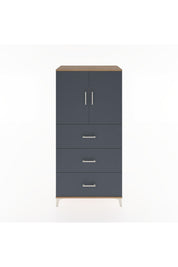 Hyperion Dolap 2 Raflı 3 Çekmeceli 2 Kapaklı 88x44x182 - S57M024V8B