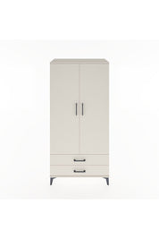 Hyperion Dolap Tek Raflı 2 Çekmeceli Tek Askılı 88x44x182 - S57M029V1B