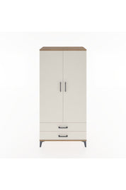 Hyperion Dolap Tek Raflı 2 Çekmeceli Tek Askılı 88x44x182 - S57M029V7B