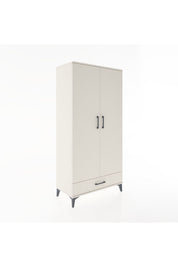 Hyperion Dolap 2 Raflı Tek Çekmeceli Tek Askılı 88x44x182 - S57M030V1B