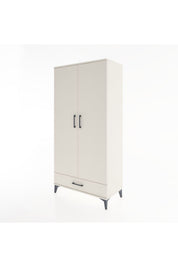 Hyperion Dolap 2 Raflı Tek Çekmeceli Tek Askılı 88x44x182 - S57M030V1B