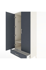 Hyperion Dolap 2 Raflı Tek Çekmeceli Tek Askılı 88x44x182 - S57M030V2B