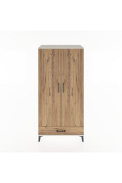 Hyperion Dolap 2 Raflı Tek Çekmeceli Tek Askılı 88x44x182 - S57M030V3B