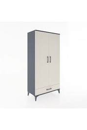 Hyperion Dolap 2 Raflı Tek Çekmeceli Tek Askılı 88x44x182 - S57M030V4B