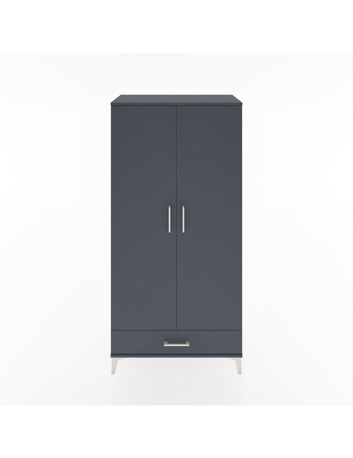 Hyperion Dolap 2 Raflı Tek Çekmeceli Tek Askılı 88x44x182 - S57M030V5B