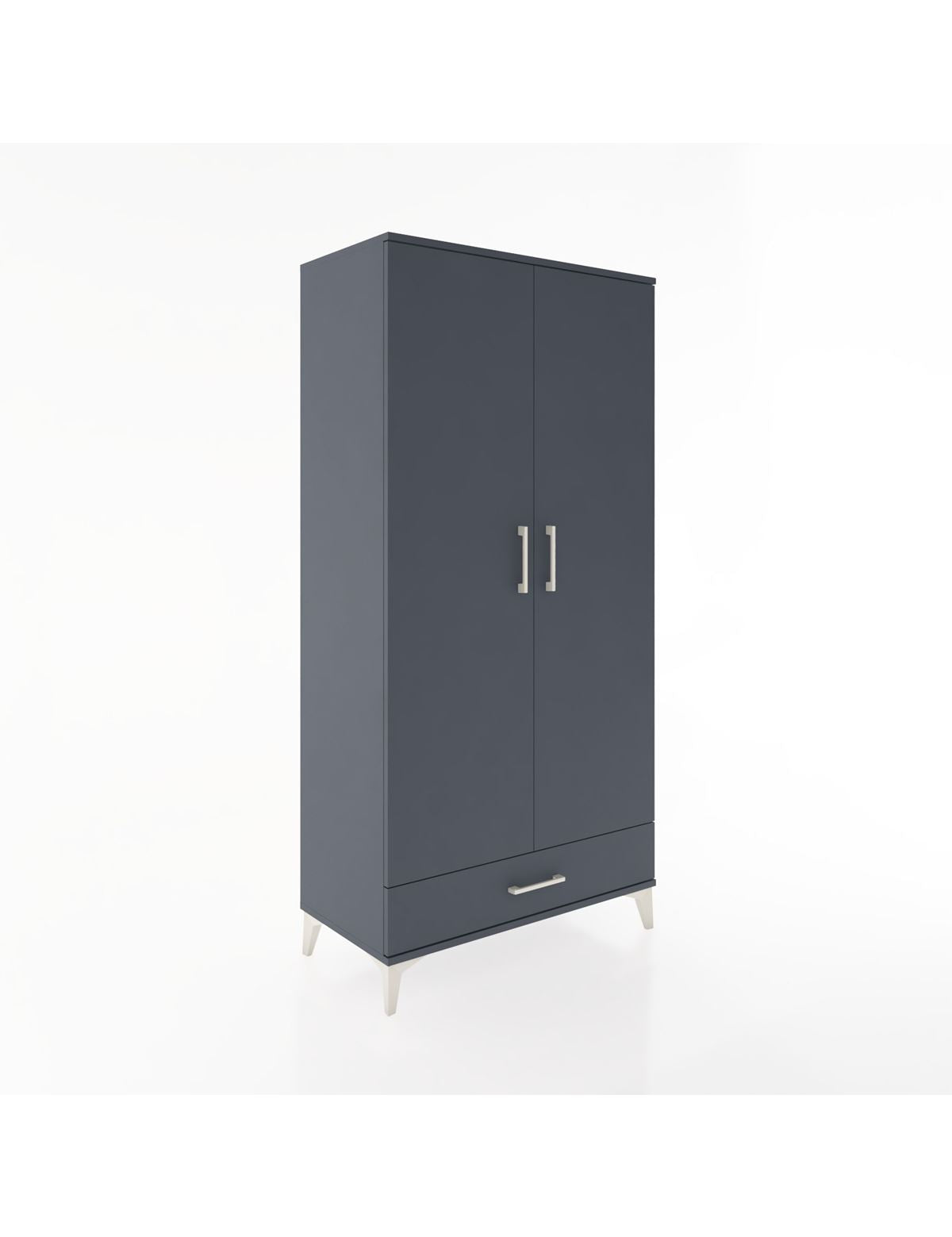 Hyperion Dolap 2 Raflı Tek Çekmeceli Tek Askılı 88x44x182 - S57M030V5B