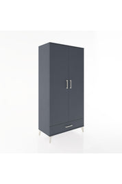 Hyperion Dolap 2 Raflı Tek Çekmeceli Tek Askılı 88x44x182 - S57M030V5B