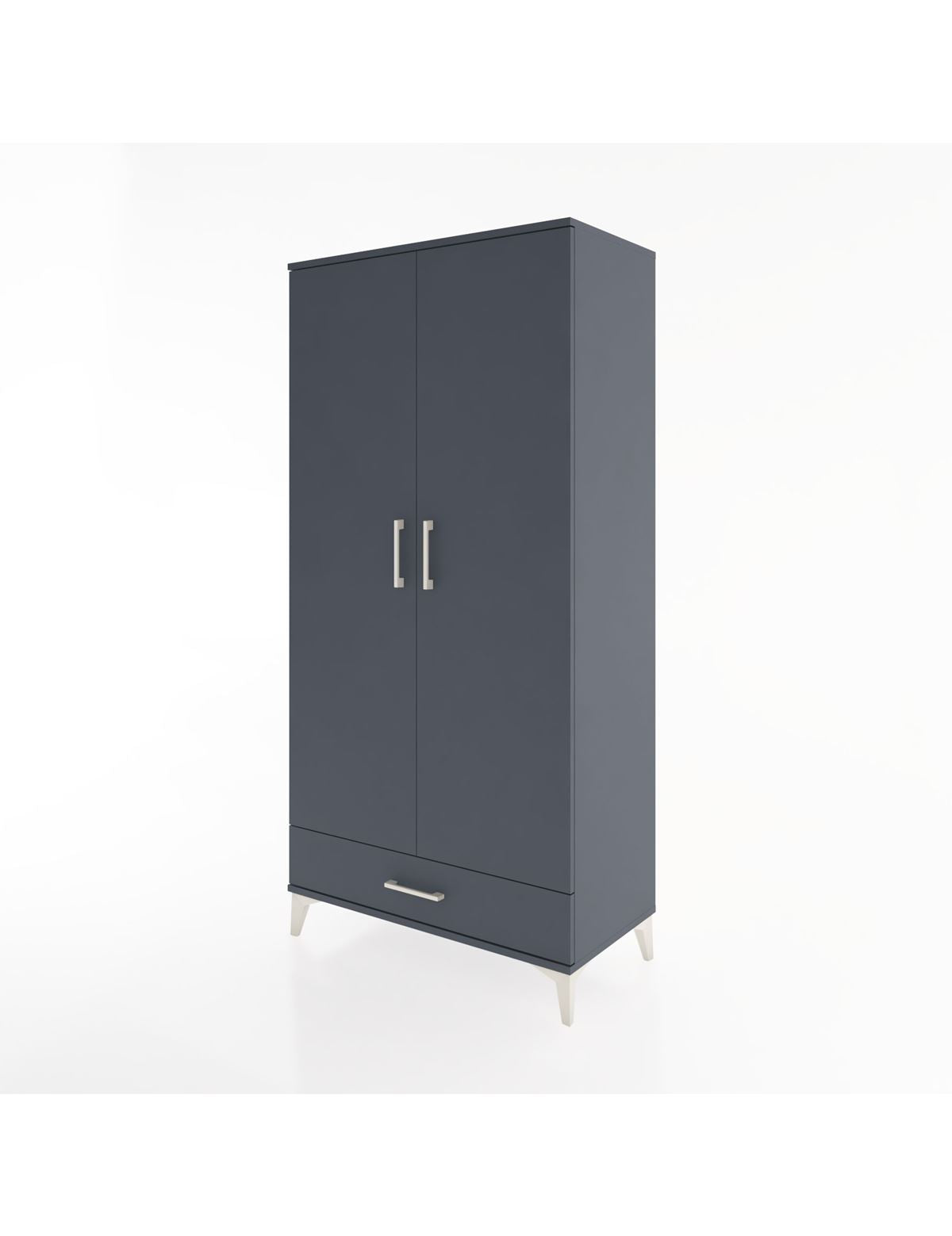 Hyperion Dolap 2 Raflı Tek Çekmeceli Tek Askılı 88x44x182 - S57M030V5B