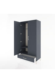 Hyperion Dolap 2 Raflı Tek Çekmeceli Tek Askılı 88x44x182 - S57M030V5B
