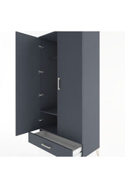 Hyperion Dolap 2 Raflı Tek Çekmeceli Tek Askılı 88x44x182 - S57M030V5B