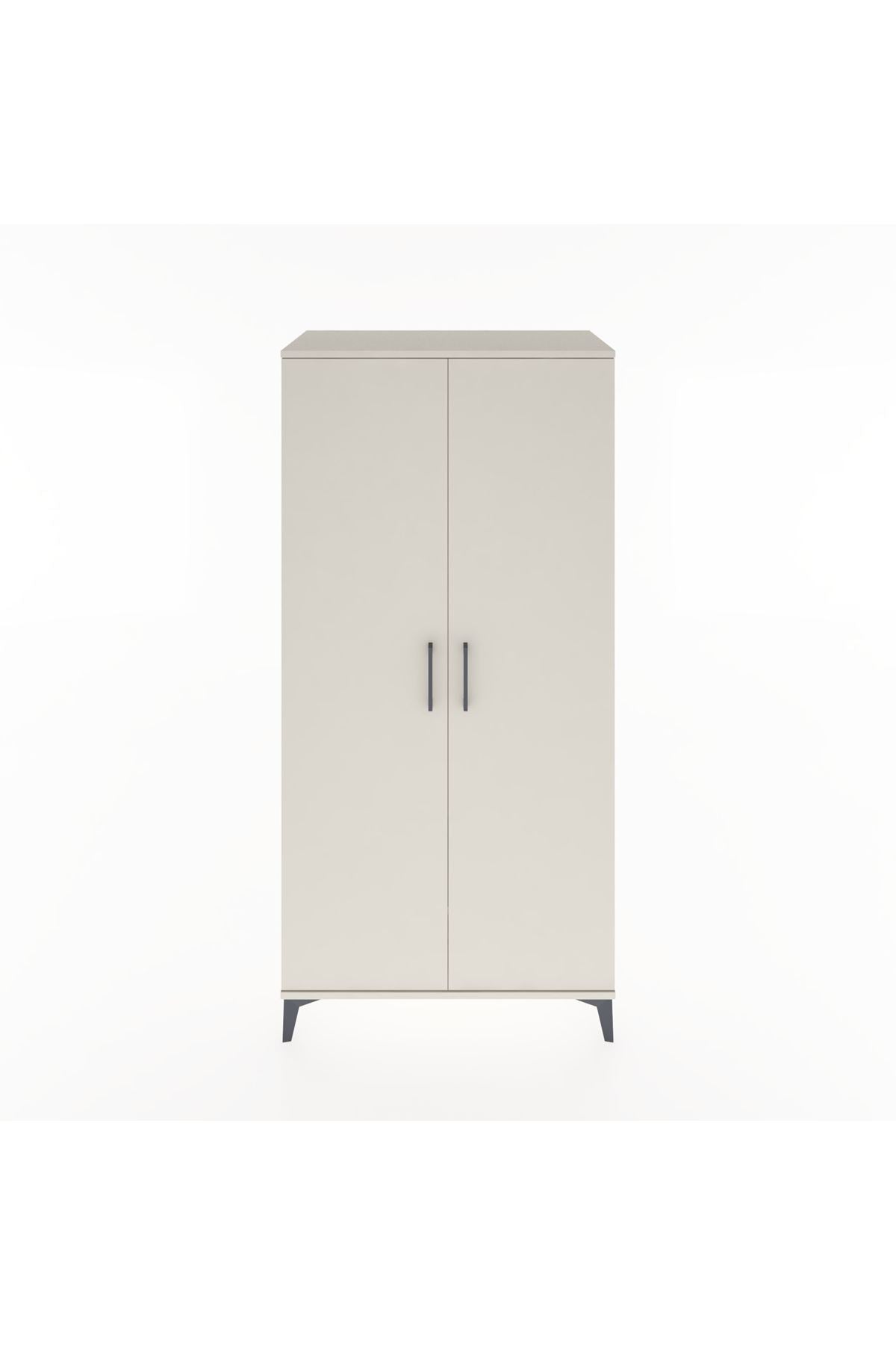 Hyperion Dolap 2 Raflı 2 Kapaklı Tek Askılı 88x44x182 - S57M031V1B
