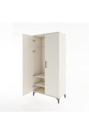 Hyperion Dolap 2 Raflı 2 Kapaklı Tek Askılı 88x44x182 - S57M031V1B