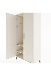 Hyperion Dolap 2 Raflı 2 Kapaklı Tek Askılı 88x44x182 - S57M031V1B