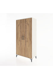 Hyperion Dolap 2 Raflı 2 Kapaklı Tek Askılı 88x44x182 - S57M031V3B