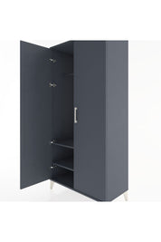 Hyperion Dolap 2 Raflı 2 Kapaklı Tek Askılı 88x44x182 - S57M031V5B