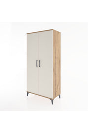 Hyperion Dolap 2 Raflı 2 Kapaklı Tek Askılı 88x44x182 - S57M031V7B