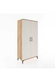 Hyperion Dolap 2 Raflı 2 Kapaklı Tek Askılı 88x44x182 - S57M031V7B