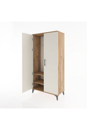Hyperion Dolap 2 Raflı 2 Kapaklı Tek Askılı 88x44x182 - S57M031V7B