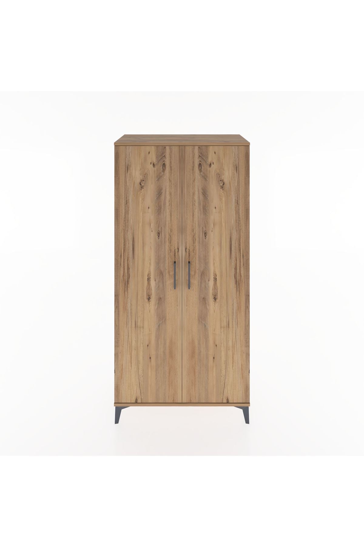 Hyperion Dolap 2 Raflı 2 Kapaklı Tek Askılı 88x44x182 - S57M031V9B