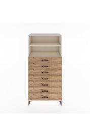 Hyperion Dolap 2 Raflı 7 Çekmeceli 88x44x182 - S57M033V3B