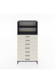 Hyperion Dolap 2 Raflı 7 Çekmeceli 88x44x182 - S57M033V4B