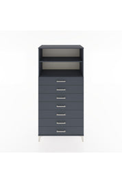 Hyperion Dolap 2 Raflı 7 Çekmeceli 88x44x182 - S57M033V5B
