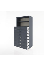 Hyperion Dolap 2 Raflı 7 Çekmeceli 88x44x182 - S57M033V5B