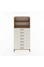 Hyperion Dolap 2 Raflı 7 Çekmeceli 88x44x182 - S57M033V7B