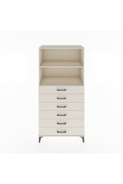 Hyperion Dolap 2 Raflı 6 Çekmeceli 88x44x182 - S57M034V1B