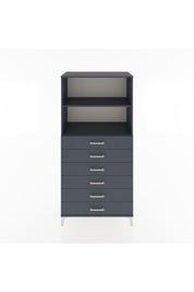 Hyperion Dolap 2 Raflı 6 Çekmeceli 88x44x182 - S57M034V5B
