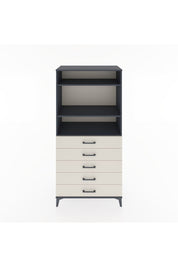 Hyperion Dolap 3 Raflı 5 Çekmeceli 88x44x182 - S57M035V4B