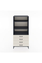Hyperion Dolap 3 Raflı 4 Çekmeceli 88x44x182 - S57M036V4B