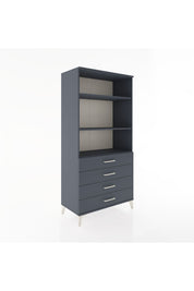 Hyperion Dolap 3 Raflı 4 Çekmeceli 88x44x182 - S57M036V5B
