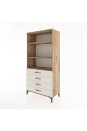 Hyperion Dolap 3 Raflı 4 Çekmeceli 88x44x182 - S57M036V7B